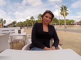 Anna Polina – Russian Babe Takes A Public Anal Pounding