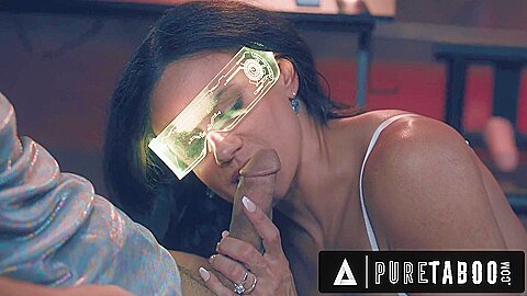 Shocked Teen 18+ Discovers Sex Addict Stepmom Penny Barber Enjoying Secret Sex Dungeon