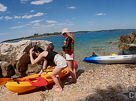 Kayaking To A Remote Adriatic Island Matty Josie On Vacation Hiking Nude Outdoors Tribal Instincts