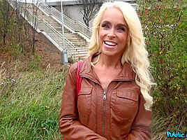 Tattooed Busty German Blonde Milf