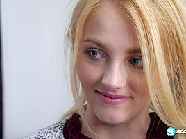 Sweet Kate Bloom Gets Fucked Hard and Facialized at an Interview – Kate Bloom and Johnny Goodluck – 18eighteen