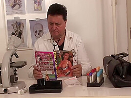 Degenerate Redhead Pregnant Slut Fuck In Ambulatorium