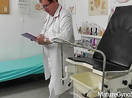 Mature Gyno Secret- Gyno Doctor Records His Mature Female Patient On A Cam